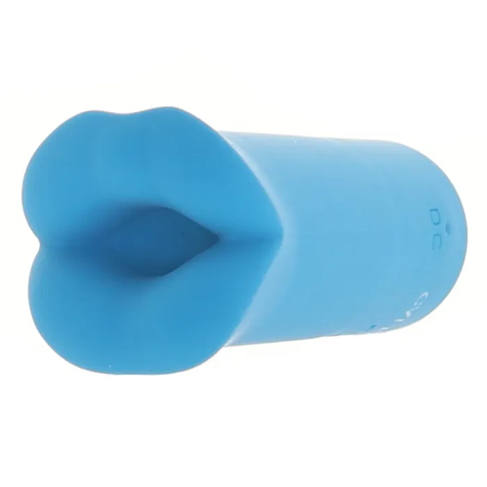 Kyst Lips Mini Vibe in Blue CalExotics Vibrators Kyst Lips Mini Vibe in Blue CalExotics Vibrators