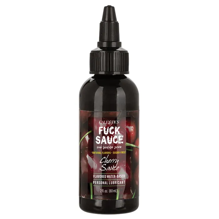 Lubricants CAL EXOTICS Fuck Sauce WaterBased LubricantCherry 2oz