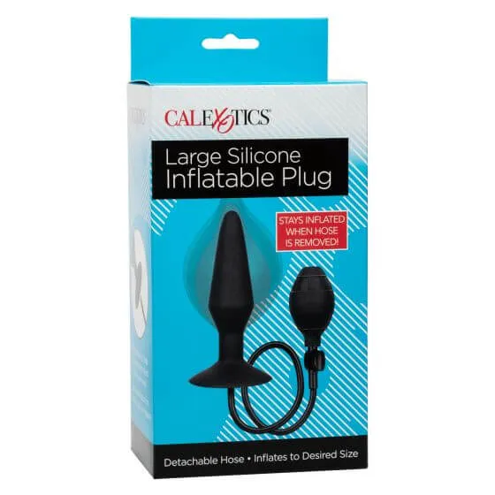 Male Sex Toys Cal Exotics Large Silicone Inflatable Plug California Exotic Novelties