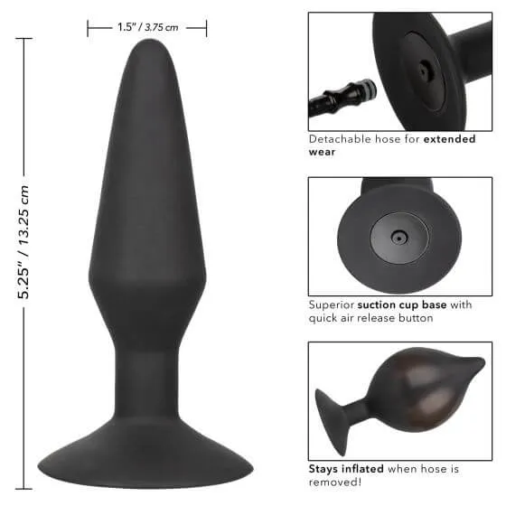 Male Sex Toys Cal Exotics Large Silicone Inflatable Plug California Exotic Novelties