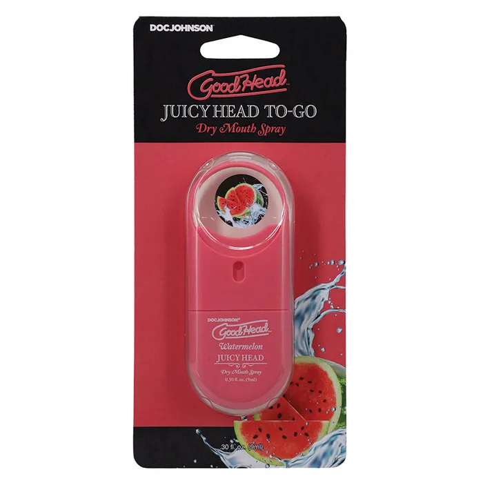 Male Sex Toys DOC JOHNSON GoodHead Juicy Head Dry Mouth Spray To