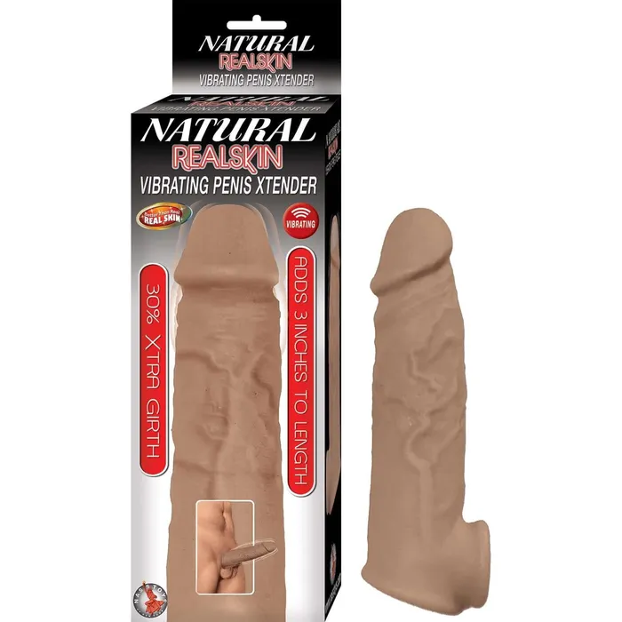 Male Sex Toys Experience Enhanced Pleasure with the Natural Realskin Vibrating Penis Xtender Brown Nasstoys Male Sex Toys Experience Enhanced Pleasure with the Natural Realskin Vibrating Penis Xtender Brown Nasstoys