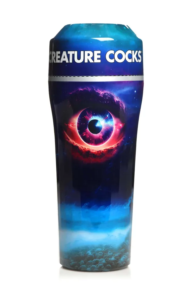 Male Sex Toys XR Brands Creature Cocks Wormhole Alien Stroker by XR Brands Dive into an Intergalactic Pleasure Galaxy
