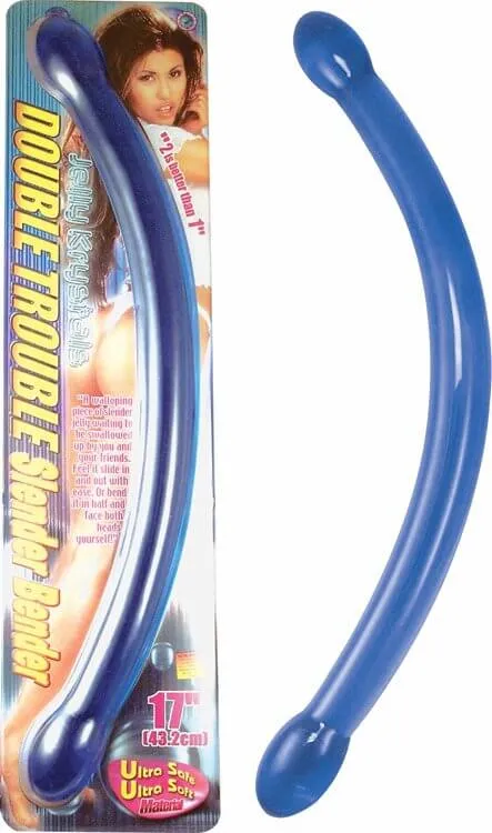 Nasstoys Dildos Double Trouble Slender Bender Double Dong Double the Fun Double the Pleasure