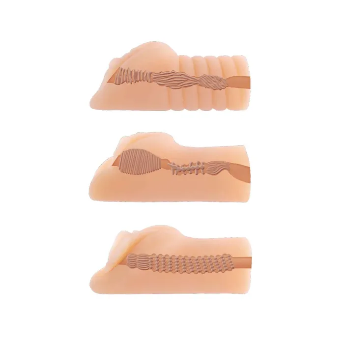 Nasstoys Male Sex Toys Always Horny Masturbator 3 Pack Pocket Size