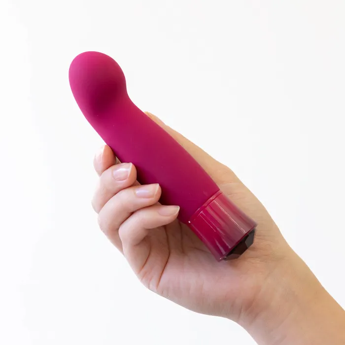 Oh My Gem By Blush Classy 55 Inch Warming G Spot Stimulation Vibrator in Garnet with Powerful RumboTech Technology Blush Vibrators