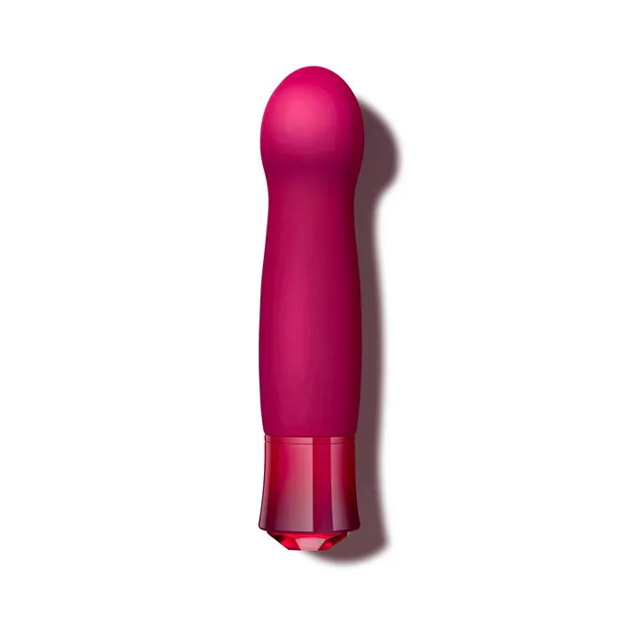 Oh My Gem By Blush Classy 55 Inch Warming G Spot Stimulation Vibrator in Garnet with Powerful RumboTech Technology Blush Vibrators