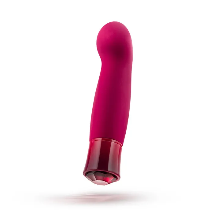 Oh My Gem By Blush Classy 55 Inch Warming G Spot Stimulation Vibrator in Garnet with Powerful RumboTech Technology Blush Vibrators