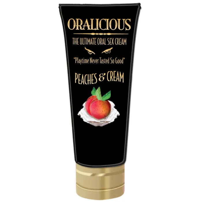 OraliciousPeaches Cream 2oz HOTT PRODUCTS Vibrators