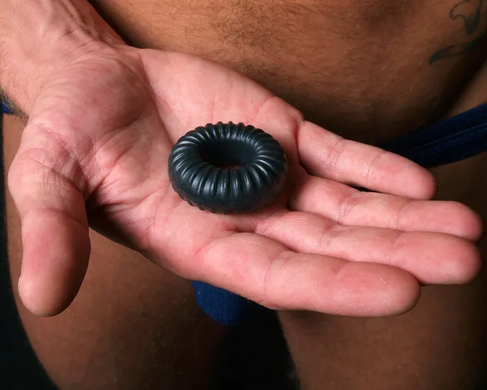 Perfect Fit Ribbed Ring Ice Black Adult Novelty Cock Ring Perfect Fit Male Sex Toys Perfect Fit Ribbed Ring Ice Black Adult Novelty Cock Ring Perfect Fit Male Sex Toys