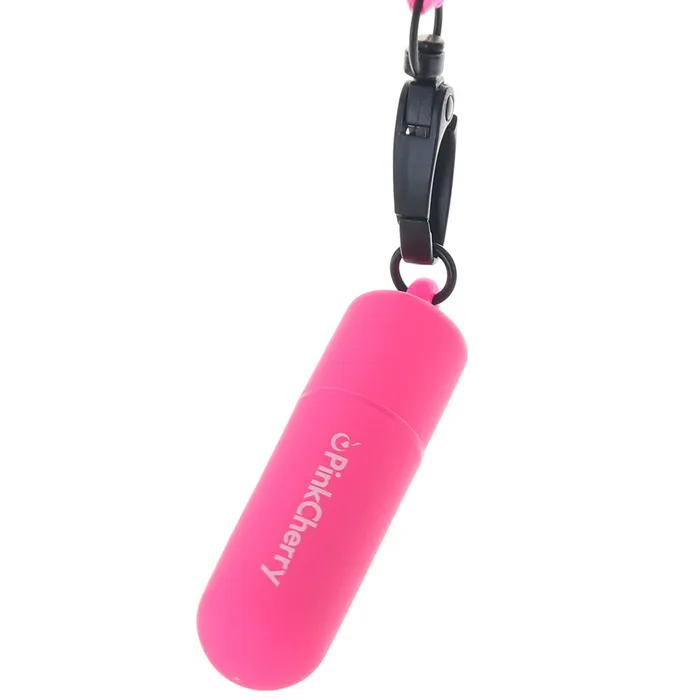 PinkCherry Vibrators PinkCherry Bullet Lanyard Vibe PinkCherry Vibrators PinkCherry Bullet Lanyard Vibe