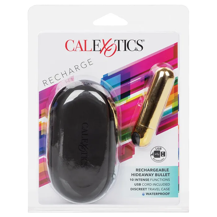 Rechargeable Hideaway BulletGold CAL EXOTICS Female Sex Toys