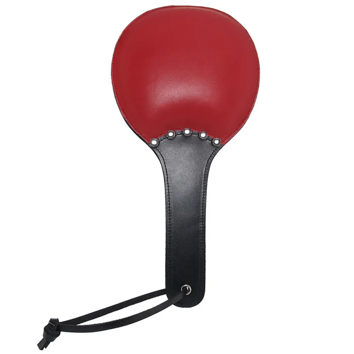 Restraints Rouge Leather Ping Pong Paddle