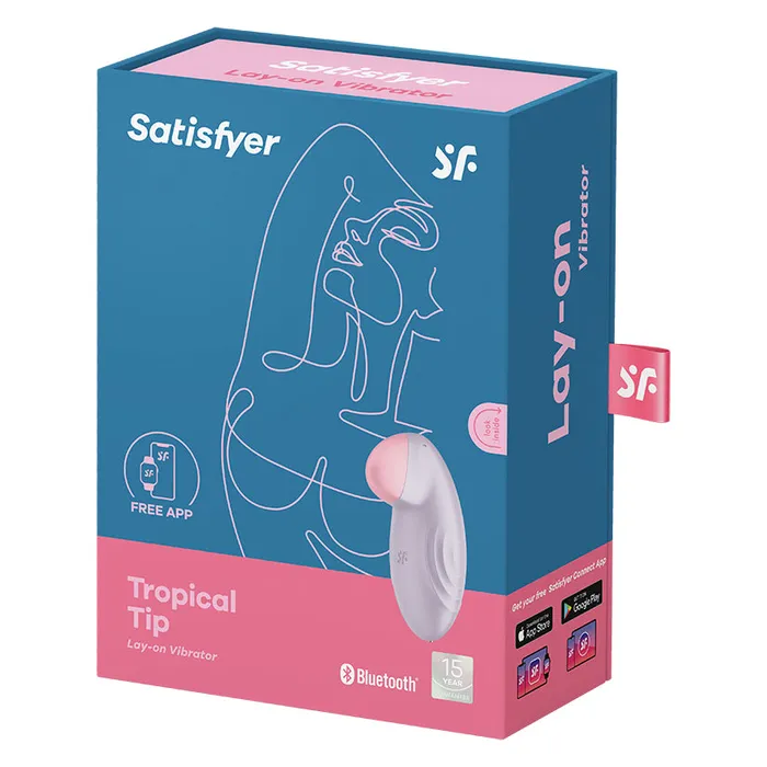 SATISFYER Satisfyer Tropical TipLight Lilac Vibrators