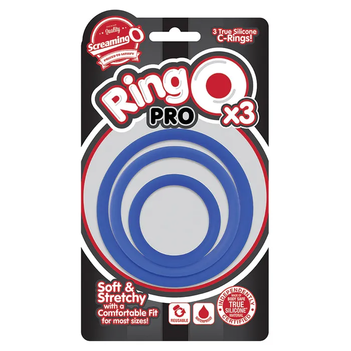 Screaming O RingO Pro x3Blue SCREAMING O Vibrators