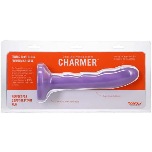 Tantus Female Sex Toys Tantus Charmer Dildo in Lavender Expertly Designed for GSpot and PSpot Stimulation Tantus Female Sex Toys Tantus Charmer Dildo in Lavender Expertly Designed for GSpot and PSpot Stimulation