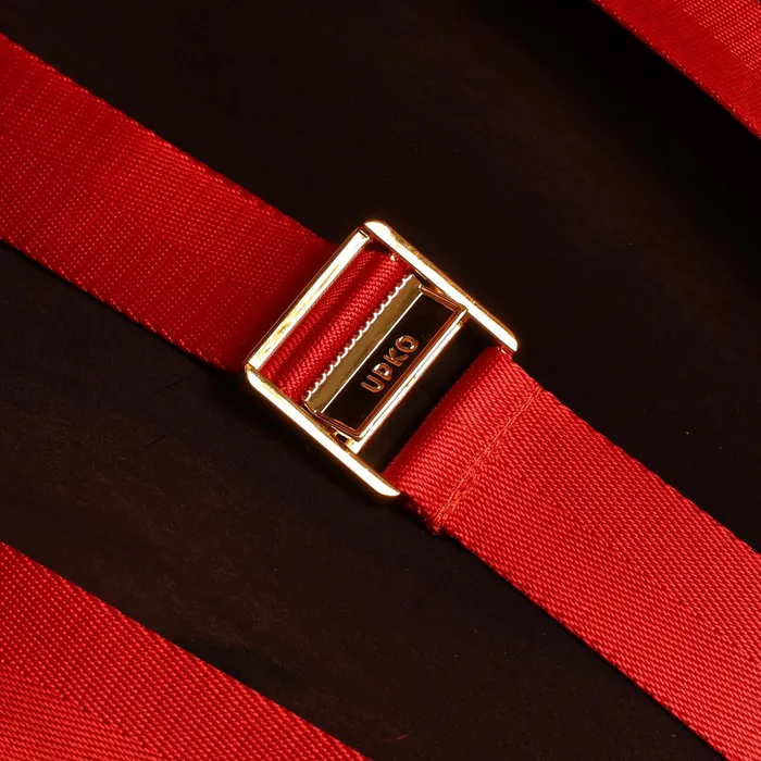 UPKO UPKO Bowknot Hogtie Portable Bondage Gear Red Restraints