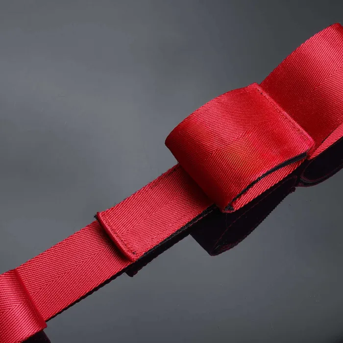 UPKO UPKO Bowknot Hogtie Portable Bondage Gear Red Restraints