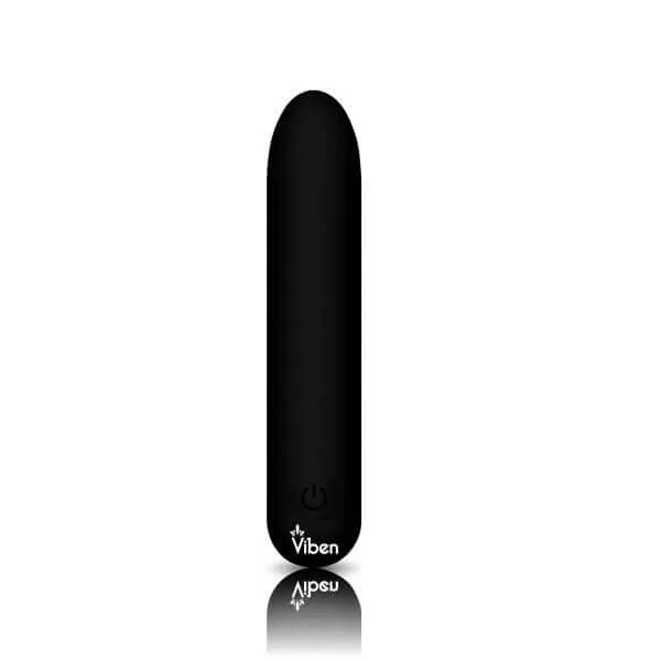 Viben Bombshell Mighty Bullet Vibrator 20 Functions Silky Smooth Pleasure Viben Female Sex Toys