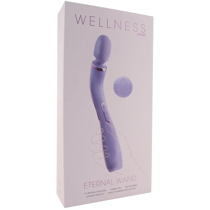 Vibrators Blush Wellness Eternal Wand Vibe in Lavender