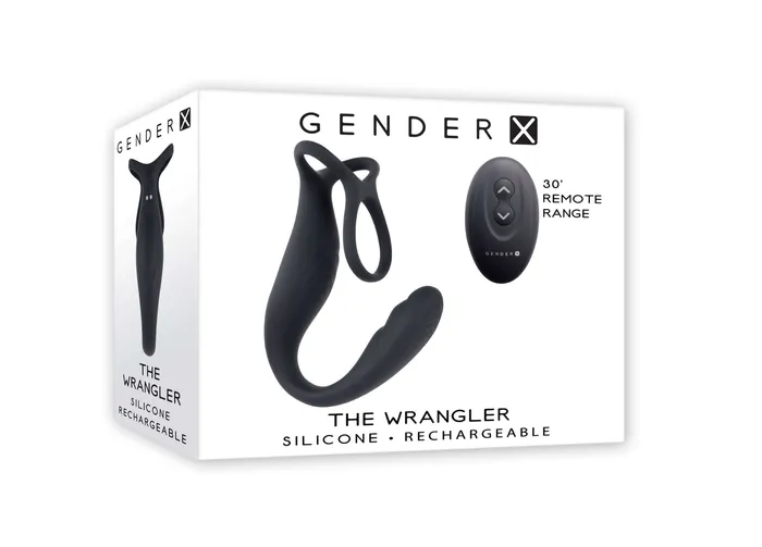 Vibrators Evolved Novelties Gender X The Wrangler The Ultimate 3Part RemoteControlled Toy for Targeted PSpot Stimulation Vibrators Evolved Novelties Gender X The Wrangler The Ultimate 3Part RemoteControlled Toy for Targeted PSpot Stimulation