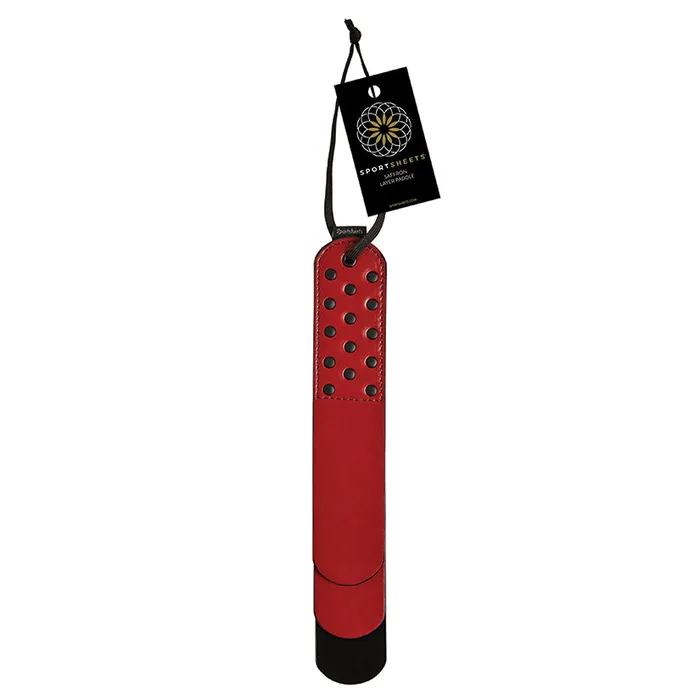 Vibrators Sportsheets Saffron Layer Paddle