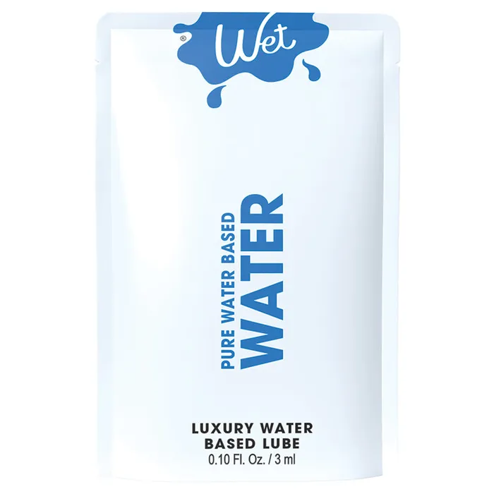 WET Lubricants Wet Water Luxury Waterbased Lubricant 01oz