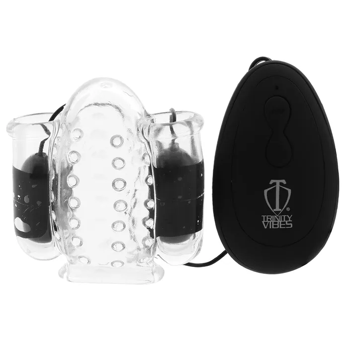 XR Brands Vibrators Trinity Vibes Deluxe Dual Head Teaser