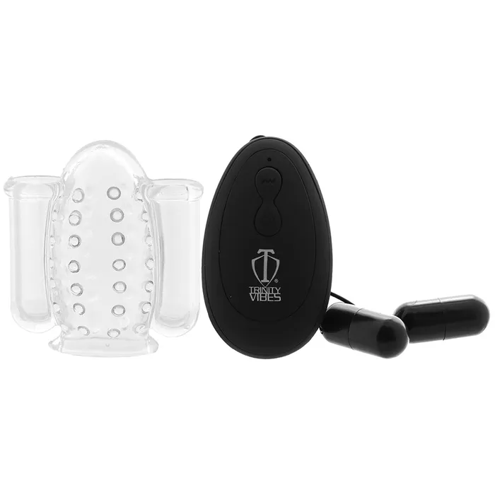 XR Brands Vibrators Trinity Vibes Deluxe Dual Head Teaser XR Brands Vibrators Trinity Vibes Deluxe Dual Head Teaser