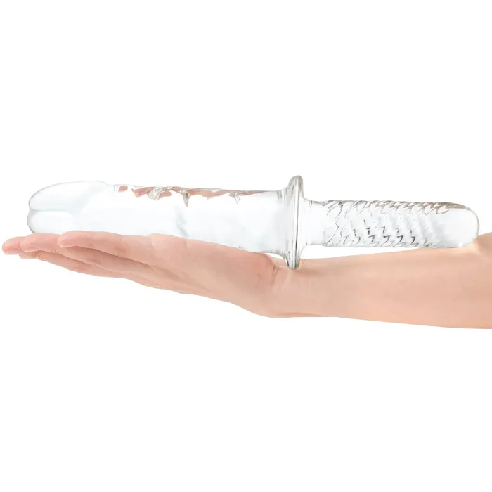 11 Girthy Cock Double Ended Dildo With Handle Gls Dildos