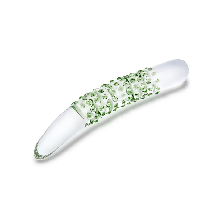 675 Green Double Ended Nubby Dildo Gls Female Sex Toys