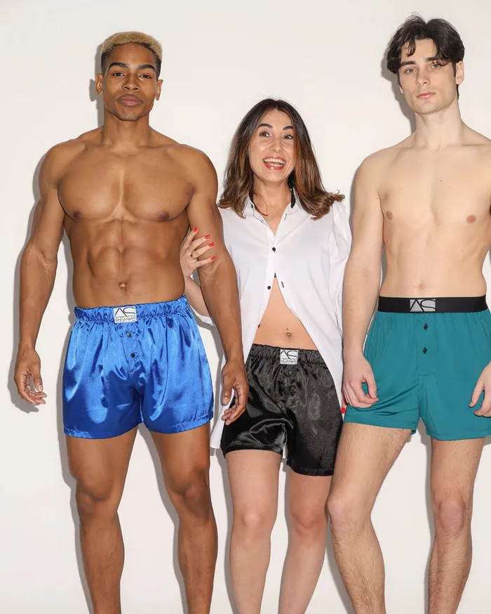 Adam Smith Female Sex Toys What a Sweetheart Silky Pouch Boxers in Green