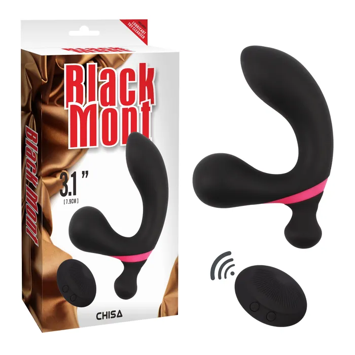 Anal Black Mont Black Mont Pspot Probe Prostate Massager