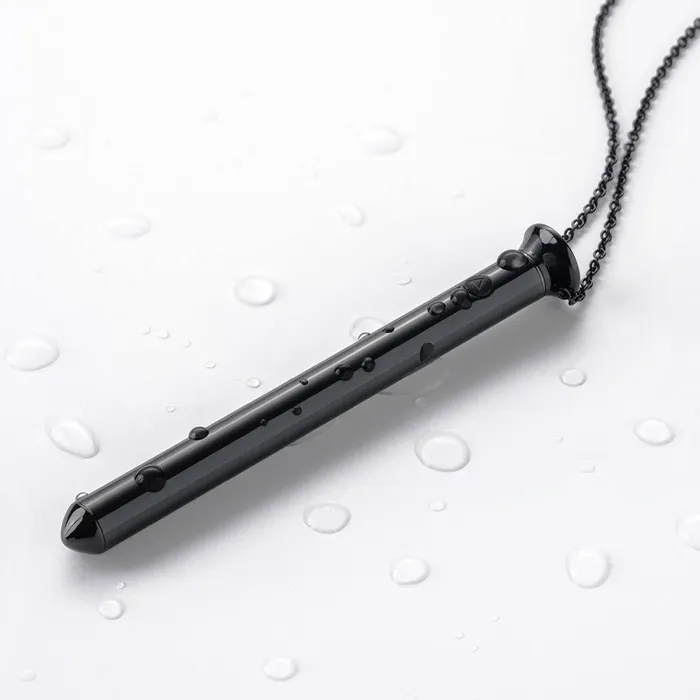 Anal Crave Crave Vesper 2 Necklace in Black