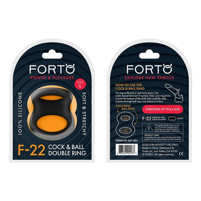 Anal FORTO FORTO F22 5760mm DRing Black