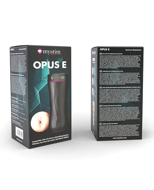 Anal Mystim Mystim Opus E Vagina Black Anal Mystim Mystim Opus E Vagina Black