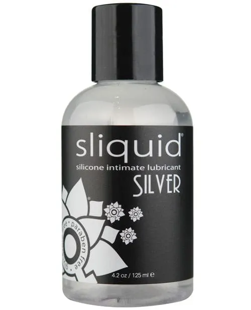 Anal Sliquid Silver Silicone Lube Glycerine Paraben Free Sliquid