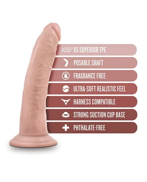 Blush Dr Skin Plus 7 Inch Posable Dildo Blush Novelties Dildos Blush Dr Skin Plus 7 Inch Posable Dildo Blush Novelties Dildos