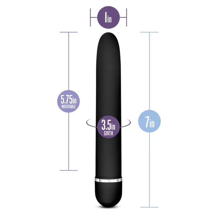 Blush Novelties Rose Luxuriate Black Vibrators Blush Novelties Rose Luxuriate Black Vibrators