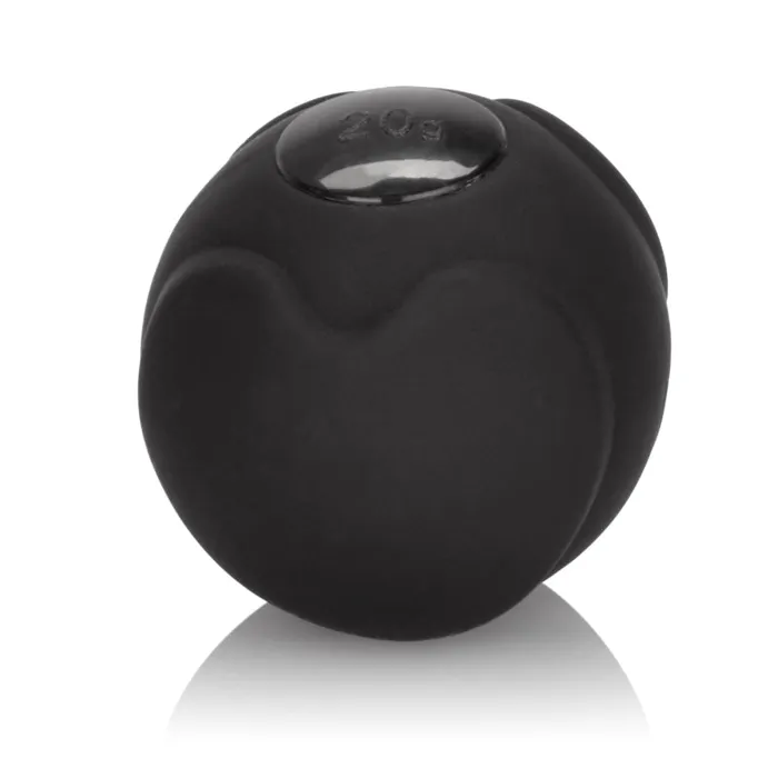 CalExotics Anal Silicone Kegel Trainer Black