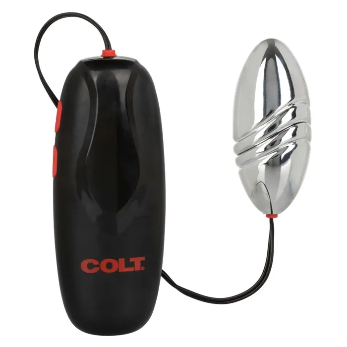 Calexotics Colt Rechargeable Turbo Bullet Silver Female Sex Toys