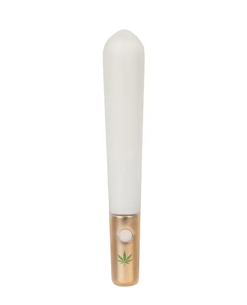 CalExotics Vibrators Naughty Bits Smoke Show Mini Joint Vibe White