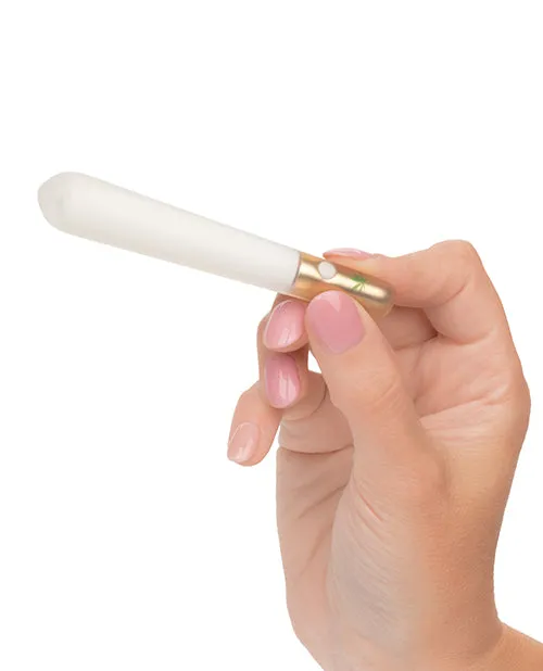 CalExotics Vibrators Naughty Bits Smoke Show Mini Joint Vibe White