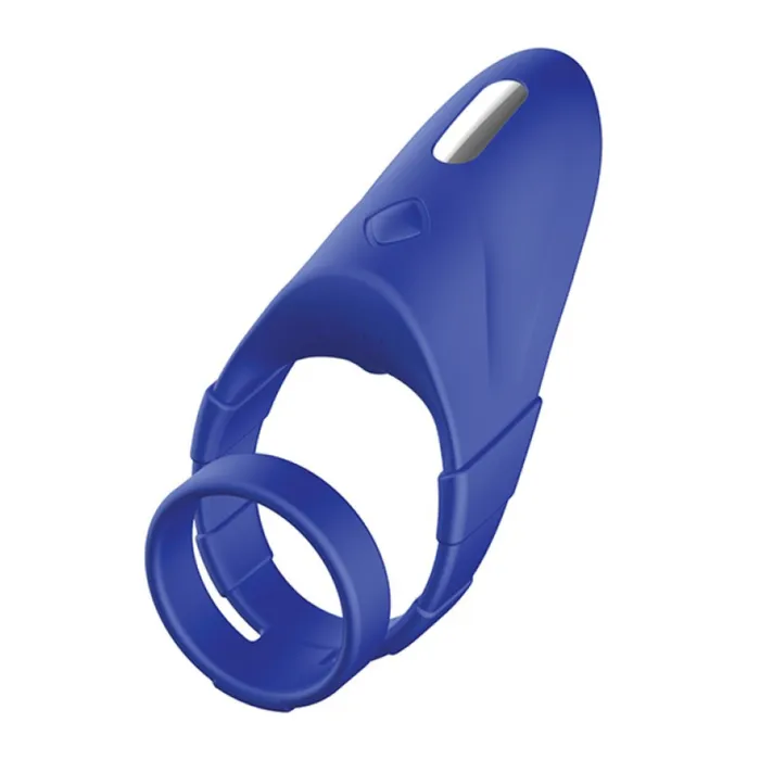 Couples Forto F48 Vibrating Silicone Perineum Stimulating Double Cock Ring FORTO