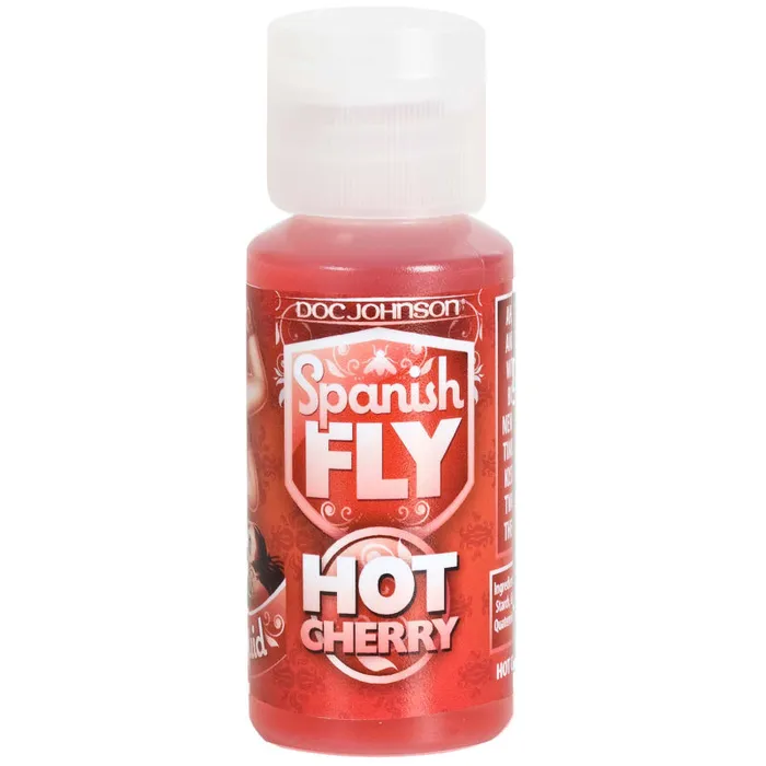 Couples Spanish Fly Sex Drops 1 Fl Oz Hot Cherry Doc Johnson