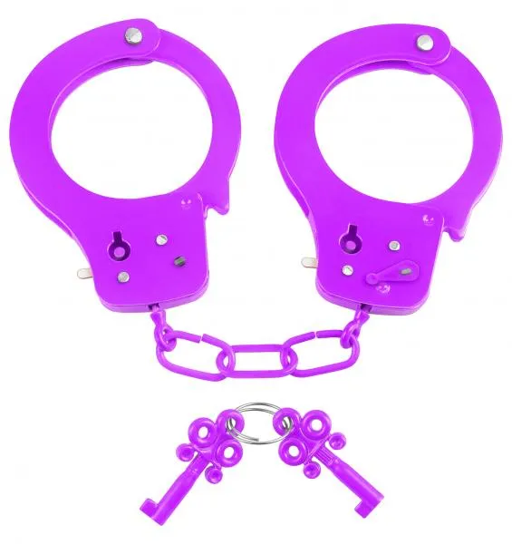 Couples The Pleasure Parlor Neon Metal Cuffs