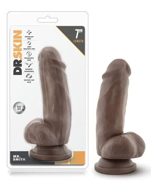 Dildos Blush Novelties Blush Dr Skin Mr Smallith 7 Dildo with Suction Cup Chocolate Dildos Blush Novelties Blush Dr Skin Mr Smallith 7 Dildo with Suction Cup Chocolate
