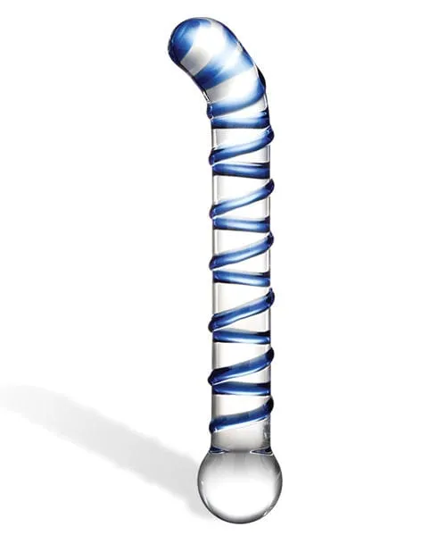 Dildos Glas Mr Swirly 65 GSpot Glass Dildo Glas Dildos Glas Mr Swirly 65 GSpot Glass Dildo Glas
