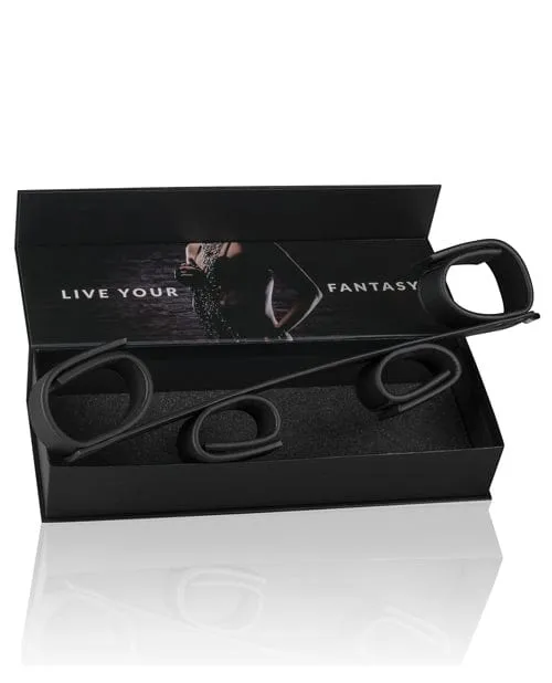 Easy Toys Couples Easy Toys Wrist Ankle Bondage Bar Black Easy Toys Couples Easy Toys Wrist Ankle Bondage Bar Black
