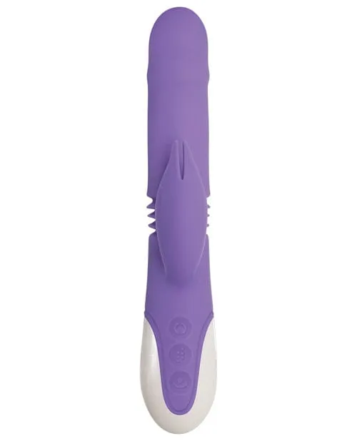 Evolved Novelties Vibrators Evolved Thick Thrust Bunny Dual Stim Rechargeable Purple Evolved Novelties Vibrators Evolved Thick Thrust Bunny Dual Stim Rechargeable Purple